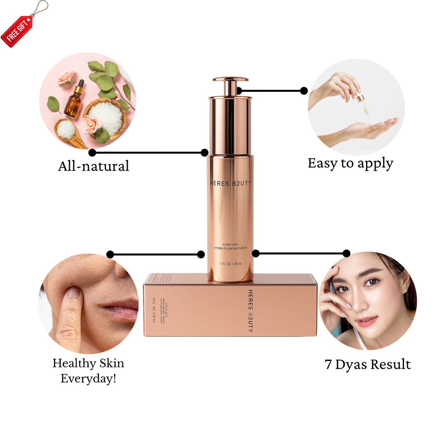 Hersh Biuty Serum | 7 Days Results 💯|Maliha Cosmetics."