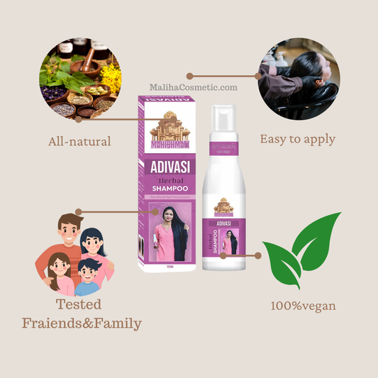 Adiwasi Organic Herbal Shampoo..