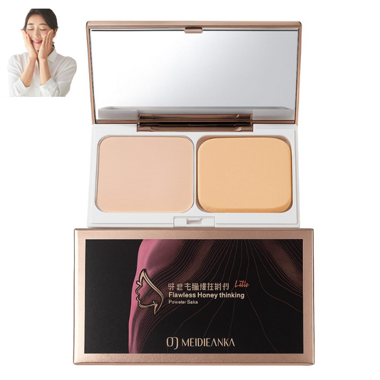 Premium Korean Compact | Long-Lasting Oil Control & Flawless Finish