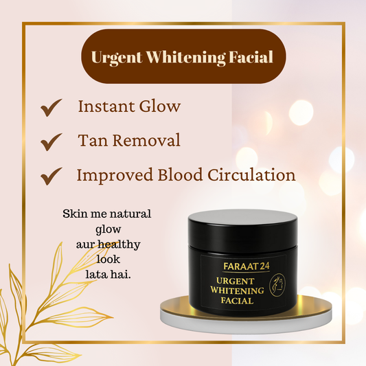 Urgent Whitening Korean Facial – Instant Glow